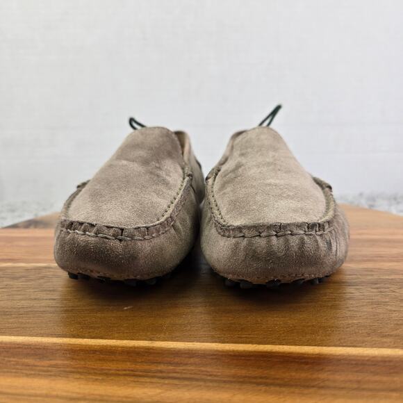 M. Gemi The Felize Gray Suede Slip On Casual Driving Moccasins Loafer Womens 38 - Picture 4 of 14